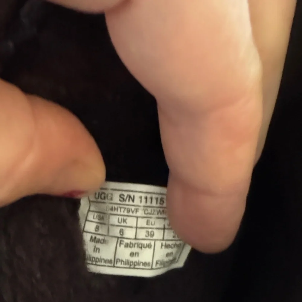 UGG Chocolate Leather Boots - Picture 5 of 5